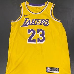 Lebron James Los Angeles Lakers Jersey - Gold - Size Large